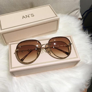 Diamond Sunglasses Female Imitation Rhinestones