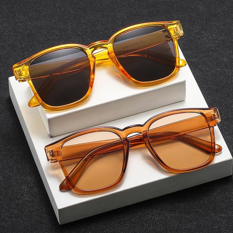 Trendy Square Frame Sunglasses