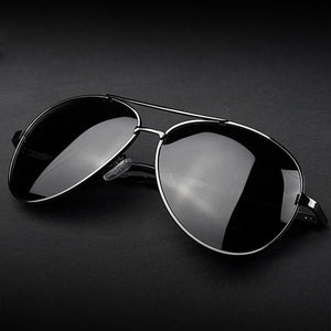 Polarized Vintage Aviation Sunglasses Men