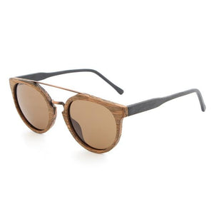 Vintage Acetate Wood Sunglasses For Men High Quality