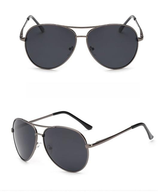 Polarized Vintage Aviation Sunglasses Men