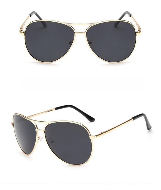 Polarized Vintage Aviation Sunglasses Men