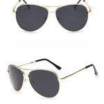 Polarized Vintage Aviation Sunglasses Men
