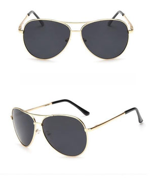 Polarized Vintage Aviation Sunglasses Men