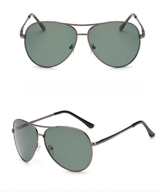 Polarized Vintage Aviation Sunglasses Men