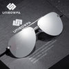 Male Rimless Aviation Sunglasses Men HD Polarized