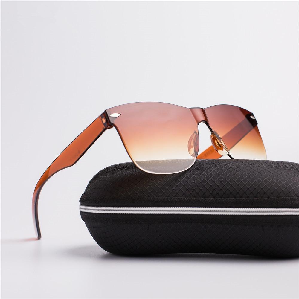 One-piece Cat Eye Sunglasses