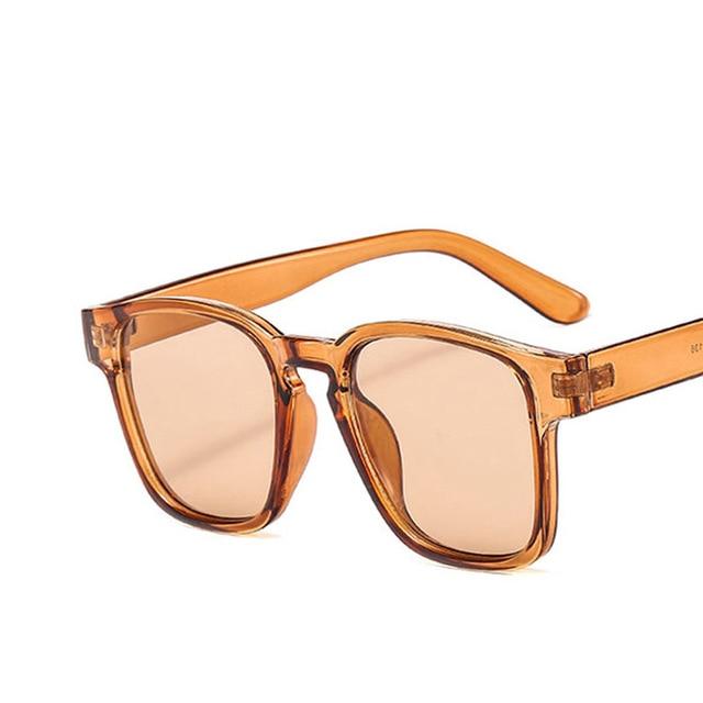 Trendy Square Frame Sunglasses