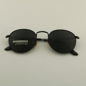 Round Sunglasses Polarized Men Vintage Eyewear