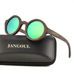 JANGOUL Design Wood Sunglasses Classic Bamboo Wooden