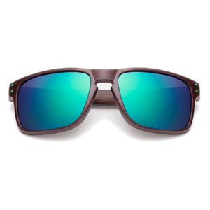 Wood Grain Male Sunglasses UV400 Driving Sun Glasses
