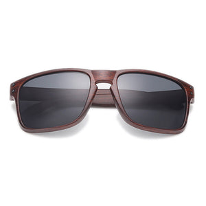 Wood Grain Male Sunglasses UV400 Driving Sun Glasses