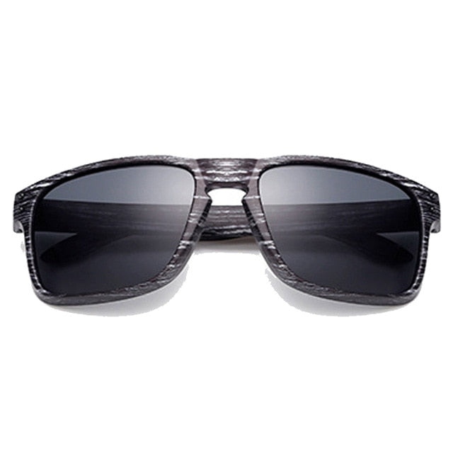 Wood Grain Male Sunglasses UV400 Driving Sun Glasses
