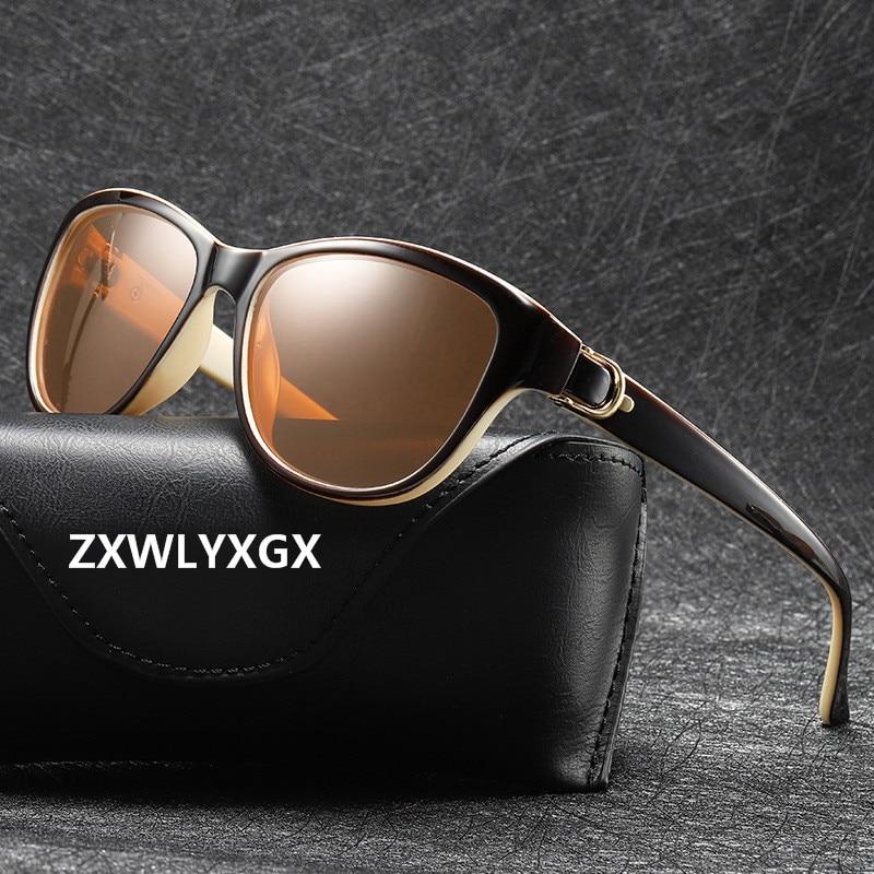 Cat Eye Polarized Sunglasses Men Elegant