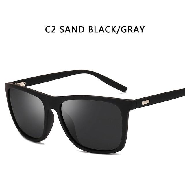 Square Polarizing Sunglasses uv400 Classic Retro