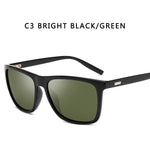 Square Polarizing Sunglasses uv400 Classic Retro