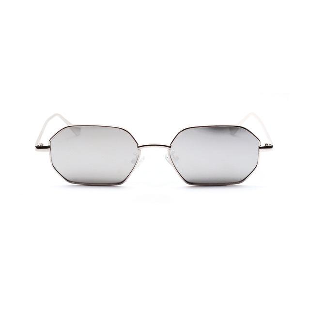 Retro Classic Small polygon Sunglasses Men