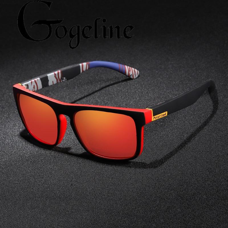 Square Polarized Sunglasses Mirror Ultralight Glasses Frame