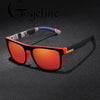 Square Polarized Sunglasses Mirror Ultralight Glasses Frame