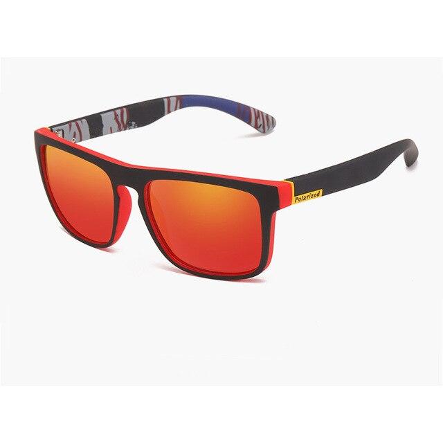 Square Polarized Sunglasses Mirror Ultralight Glasses Frame
