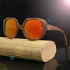 Zebra Wood Sunglasses For Men and Women Oversize